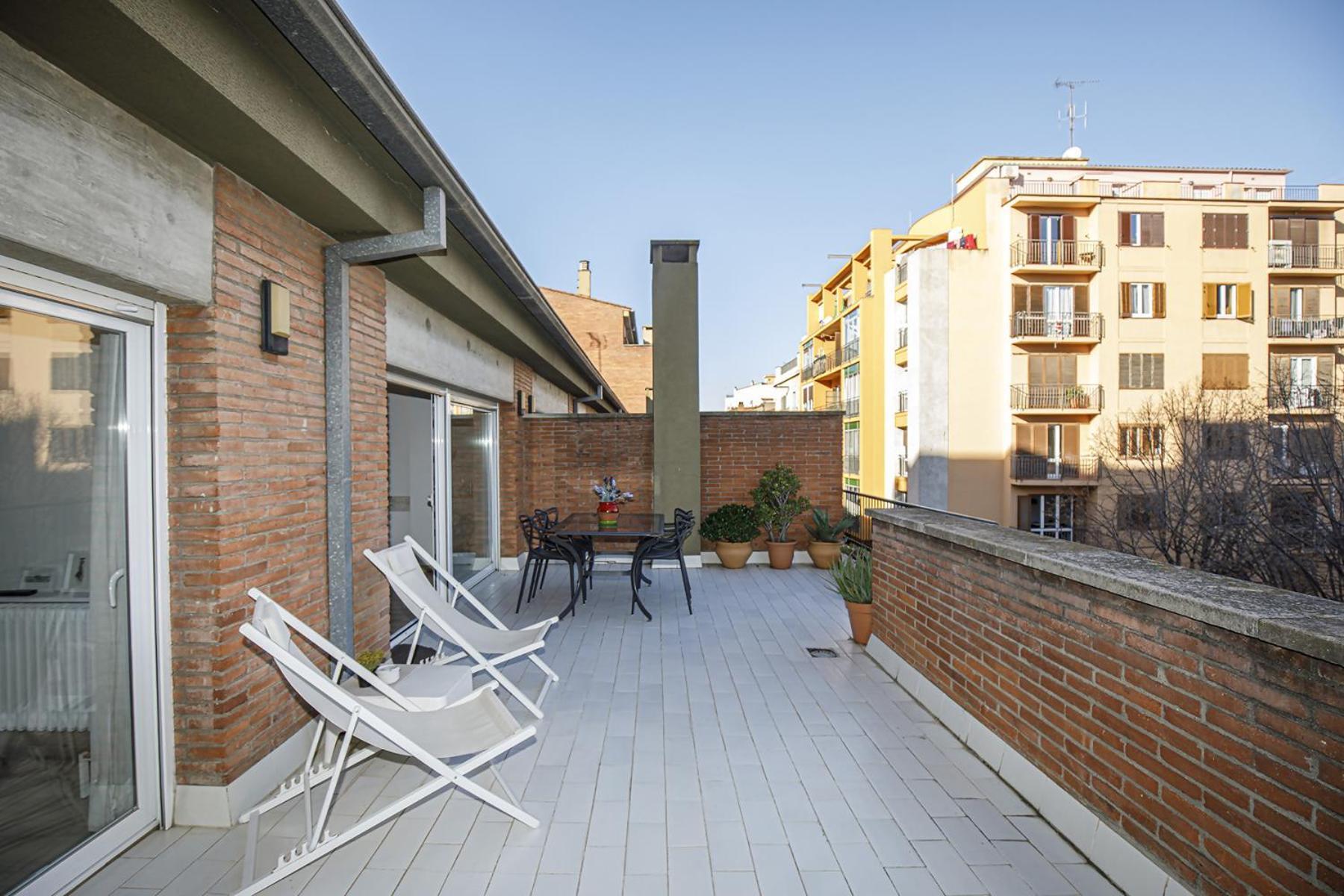 Apartamento Con Gran Terraza En Girona Eksteriør billede