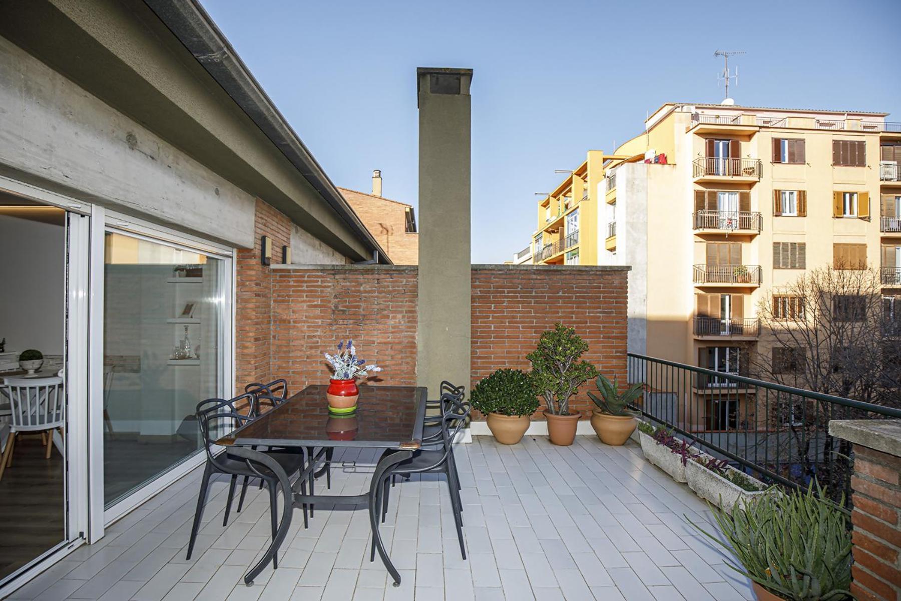 Apartamento Con Gran Terraza En Girona Eksteriør billede