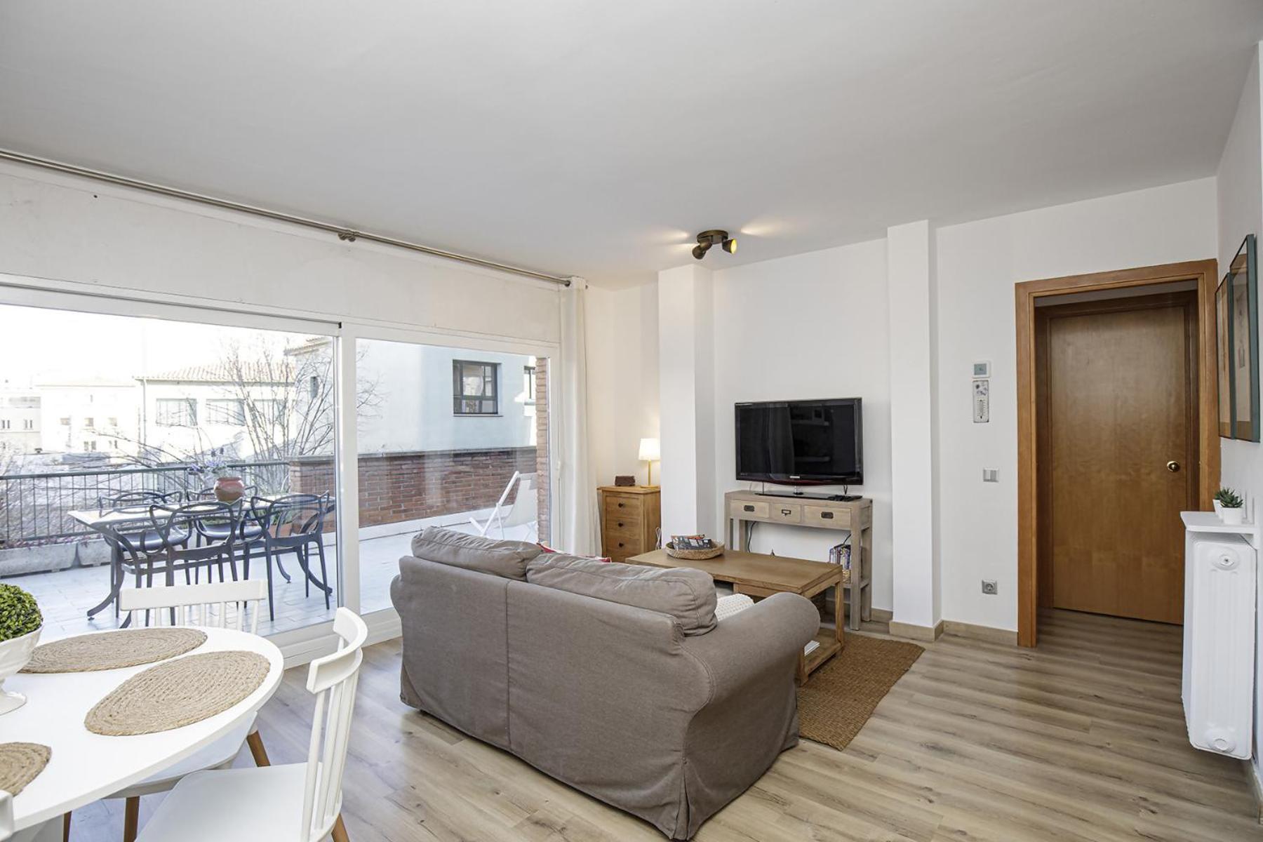 Apartamento Con Gran Terraza En Girona Eksteriør billede