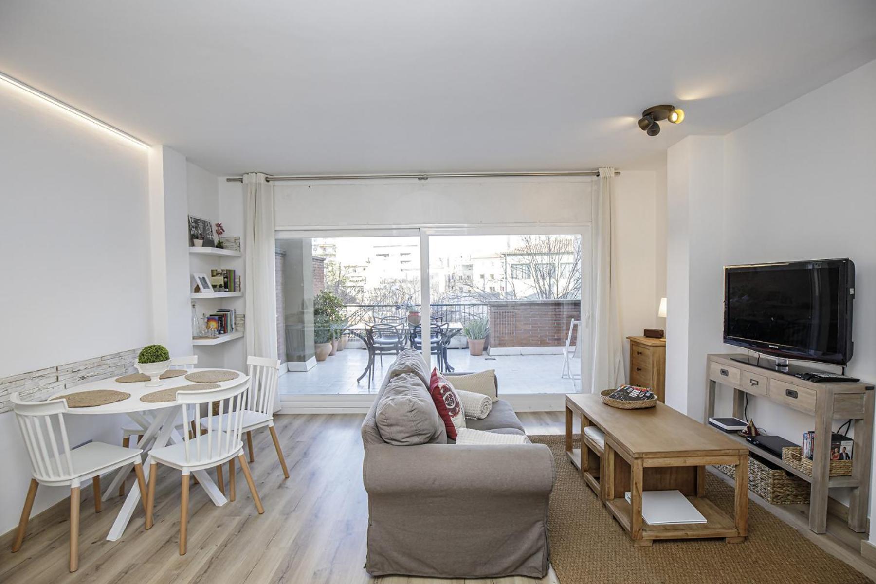 Apartamento Con Gran Terraza En Girona Eksteriør billede